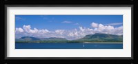 High angle view of a sailboat, Donegal Bay, Republic of Ireland Fine Art Print