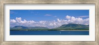 High angle view of a sailboat, Donegal Bay, Republic of Ireland Fine Art Print