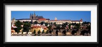 Bridge over the Vltava River, Prague, Czech Republic Fine Art Print