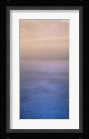 Reflection of clouds on water, Lake Geneva, Switzerland Fine Art Print