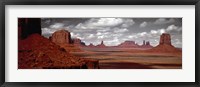 Mountains, West Coast, Monument Valley, Arizona, USA, Fine Art Print