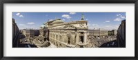 High Angle View Of Opera Garnier, Paris, France Fine Art Print