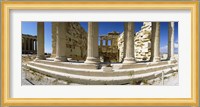 Ruins of a temple, Parthenon, The Acropolis, Athens, Greece Fine Art Print