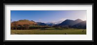 Valley Northern Lake District Cumbria Newlands England Fine Art Print