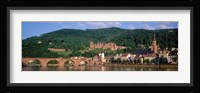 Germany, Heidelberg, Neckar River Fine Art Print