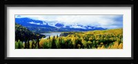 Panoramic View Of A Landscape, Yukon River, Alaska, USA, Fine Art Print