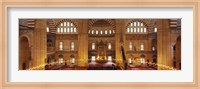 Interiors of a mosque, Selimiye Mosque, Edirne, Turkey Fine Art Print