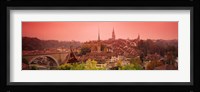 Dusk Bern Switzerland Fine Art Print