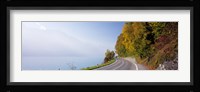 Road, Lake, Brienz, Switzerland Fine Art Print