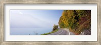 Road, Lake, Brienz, Switzerland Fine Art Print