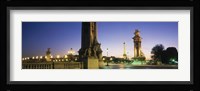 France, Paris, Pont Alexandre III Fine Art Print