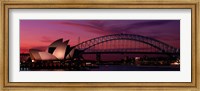 Australia, Sydney, sunset Fine Art Print
