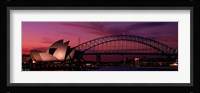Australia, Sydney, sunset Fine Art Print