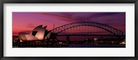 Australia, Sydney, sunset Fine Art Print