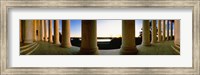 Jefferson Memorial Columns, Washington DC Fine Art Print