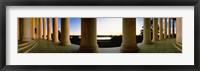 Jefferson Memorial Columns, Washington DC Fine Art Print