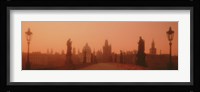 Daybreak Karluvmost Praha Czech Republic Fine Art Print