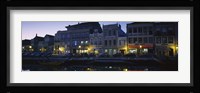 Buildings at the waterfront, Costa De Prata, Aveiro, Portugal Fine Art Print