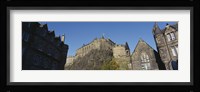 Low angle view of buildings, Edinburgh Castle, Edinburgh, Scotland Fine Art Print