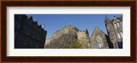 Low angle view of buildings, Edinburgh Castle, Edinburgh, Scotland Fine Art Print