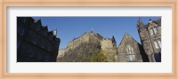Low angle view of buildings, Edinburgh Castle, Edinburgh, Scotland Fine Art Print