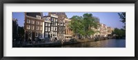 Netherlands, Amsterdam, canal Fine Art Print
