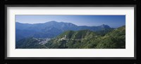 High angle view of mountains, Benarraba, Gibraltar, Andalusia, Spain Fine Art Print