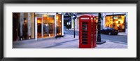 Phone Booth, London, England, United Kingdom Fine Art Print