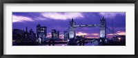 Tower Bridge, Landmark, London, England, United Kingdom Fine Art Print