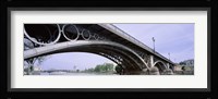 Low Angle View Of Isabel II Bridge Over Guadalquivir River, Seville, Spain Fine Art Print