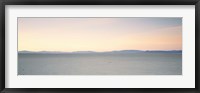 Desert at sunrise, Black Rock Desert, Gerlach, Nevada, USA Fine Art Print