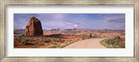 Road Courthouse Towers Arches National Park Moab UT USA Fine Art Print