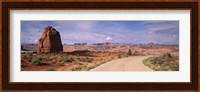 Road Courthouse Towers Arches National Park Moab UT USA Fine Art Print