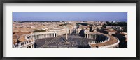 High angle view of a town, St. Peter's Square, Vatican City, Rome, Italy Fine Art Print