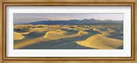 Sand dunes in a desert, Grapevine Mountains, Mesquite Flat Dunes, Death Valley National Park, California, USA Fine Art Print