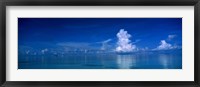 Sea & Clouds The Maldives Fine Art Print