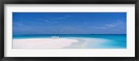 Table and Two Chairs, The Maldives Fine Art Print
