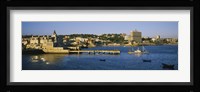 Buildings at the waterfront, Cascais, Lisbon, Portugal Fine Art Print