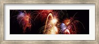 Fireworks Display, Banff, Alberta, Canada Fine Art Print