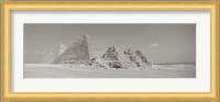 Pyramids Of Giza, Egypt Fine Art Print