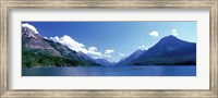 Canoeing Waterton Lake Waterton Glacier National Peace Park Alberta Canada Fine Art Print