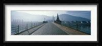 Bridge Over The Neckar River, Heidelberg, Germany Fine Art Print