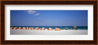 Beach Scene, Miami, Florida, USA Fine Art Print