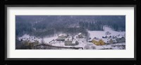 Village Of Hohen-Schwangau in winter, Bavaria, Germany Fine Art Print