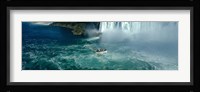 Boat trip at Niagara Falls, Canada Fine Art Print