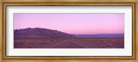 Purple Sky at Death Valley National Park, California Fine Art Print
