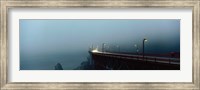 Highway In Fog, San Francisco, California, USA Fine Art Print