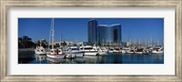 Embarcadero Marina Hotel, San Diego, California, USA Fine Art Print