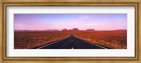 Road Monument Valley, Utah, USA Fine Art Print