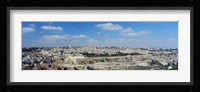 Ariel View Of The Western Wall, Jerusalem, Israel Fine Art Print